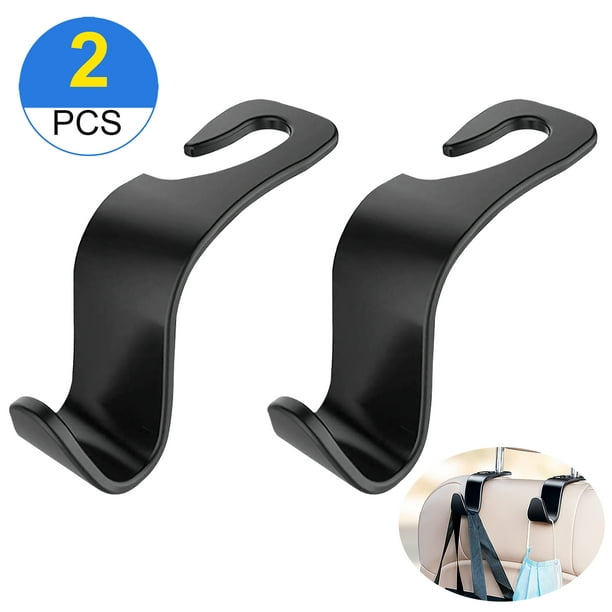 8 PCS Car Seat Headrest Hook Backseat Purse Hanger Bag Cloth Hanging Holder